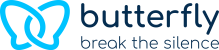 logo Butterfly break the silence